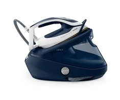 TEFAL | Steam Station Pro Express | GV9720E0 | 3000 W | 1,2 l | 8 barai | Automatinis išjungimas | Vertikali garų funkcija | Kalkių valymo funkcija | Mėlyna