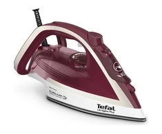 TEFAL | FV6810E0 Ultragliss Plus | Garų lygintuvas | 2800 W | Vanduo tank capacity 270 ml | Continuous steam 50 g/min | Steam boost performance 250 g/min | Raudona/Baltas