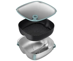 Gruzdintuvė „Philips HD9960/00 Airfryer 2in1“ garų ir skrudinimo rinkinys