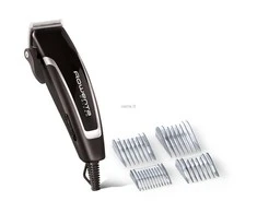 Rowenta Hair Trimmer | TN1603F0 | Corded | Juodas/Sidabrinis