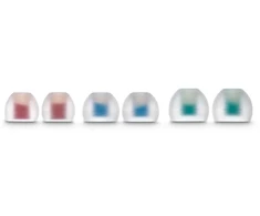 Hama Headphones replacement pads (6pcs), in-ear,juodas/transparent