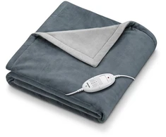 Šildanti antklodė Beurer HD75 Cosy Dark Pilkas