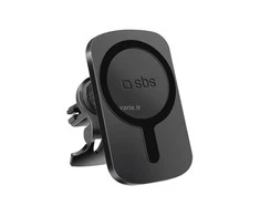 SBS TESUPWIR15WMS išmaniojo telefono laikiklis su įkrovikliu, suderinamas su MagSafe - juodas