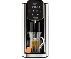 Virdulys Caso HW 666 Inox | Turbo karšto vandens dozatorius | Elektrinis | 2200-2600 W | 2.7 L | Plastikas/Nerūdijantis plienas | Nerūdijantis plienas/Juoda