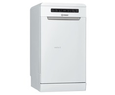 INDESIT Indaplovė | DSFO 3T224 C | Free standing | Plotis 45 cm | Number of place settings 10 | Number of programs 9 | Energy efficiency class E | Ekranas | Baltas