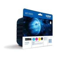 Brother LC1280XL Multipack | Ink Cartridge | Juodas, Cyan, Magenta, Geltona