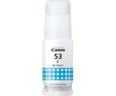 Canon GI-53C žydros spalvos rašalo buteliukas | Canon GI-53C | Rašalo papildymas | Žydra spalva