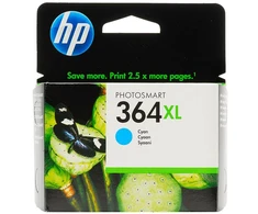 Rašalo kasetė HP 364XL, žydra