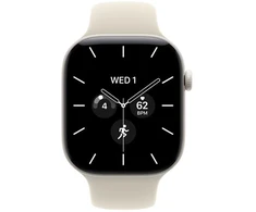 Išmanusis laikrodis Apple Watch Series 12 GPS + Cellular 42mm Pearl Baltas Ceramic Case with Sand Sport Band - S/M