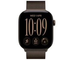 Išmanusis laikrodis Apple Watch Series 12 GPS + Cellular 46mm Dark Bronze Aliuminio Case with Dark Bronze Milanese Loop - M/L - MKDG4ET/A