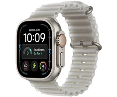 Išmanusis laikrodis Apple Watch Ultra 4 GPS + Cellular 49mm Natural Titanium Case with Translucent Pilkas Ocean Band
