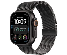 Išmanusis laikrodis Apple Watch Ultra 4 GPS + Cellular 49mm Juodas Titanium Case with Juodas Titanium Milanese Loop - L - MJAX4ET/A