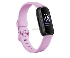 Išmanioji apyrankė Fitbit Inspire 3, Juodos spalvos korpusas su alyvinės spalvos dirželiu