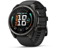 Išmanusis laikrodis Garmin fenix 9, 47mm AMOLED juodas with Juodas Band