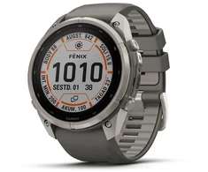 Išmanusis laikrodis Garmin fenix 9 Pro 51mm SOLAR InReach, titanium, pilkas band