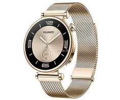 Išmanusis laikrodis Huawei Watch GT 4 Elegant Edition (41 mm), Šviesios auksinės spalvos nerūdijančio plieno korpusas su milanietišku dirželiu