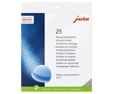JURA 3 fazių valymo tabletės 25 vnt.