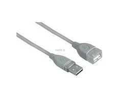 Hama USB-A – USB-A USB laidas 3 m juodas (002006200000)