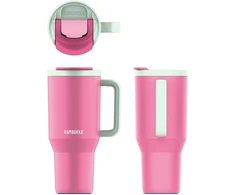 Kambukka Rio Tumbler Bubblegum Mint 950ml rožinė