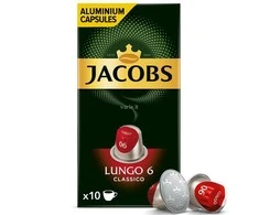 Kavos kapsulės JACOBS Lungo 6 Classico, 52g