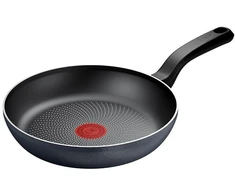 TEFAL Pan | H0560442 | Frying | Diameter 24 cm | Suitable for induction hob | Fixed handle | Juodas