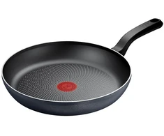 TEFAL Pan | H0560642 | Frying | Diameter 28 cm | Suitable for induction hob | Fixed handle | Juodas