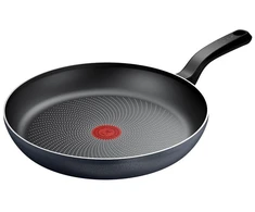 TEFAL Pan | H0560742 | Frying | Diameter 30 cm | Suitable for induction hob | Fixed handle | Juodas