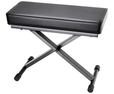 Casio Keyboard bench Adam Hall, juodas