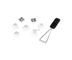 Klaviatūra Kingston Technology Klaviatuurinupud HyperX Full Set PBT SWE, valge