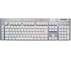 Logitech G915 X Lightspeed belaidė mechaninė klaviatūra | US, TACTILE SWITCHES | Balta