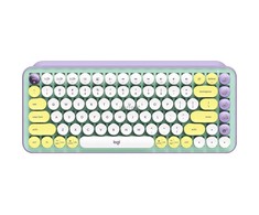 Klaviatūra Logitech POP Keys Emoji SWE (W), daydream