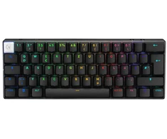 Logitech G PRO X 60 Wireless - US INT'L išdėstymas - GX Optical Tactile Switches - Juodas (Juoda) Optinė Belaidė Žaidimų Klaviatūra