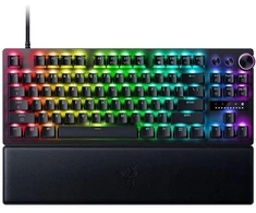 Razer Huntsman V3 Pro Tenkeyless 8KHz | Klaviatūra žaidimams | su laidu | US | Razer Analog Optical Switch Gen-2 | Juodas
