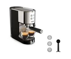 Espreso kavos aparatas Krups Virtuoso+ XP444C10, 1 L +DOVANA Lavazza kavos pupelės