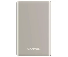 CANYON išorinė baterija OnPower 505 plonas magnetinis 5000 mAh PD20W smėlio spalvos