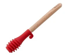 Tefal Ingenio Wood ilgis 17.5 cm ruda/raudona - łyżka miodowa