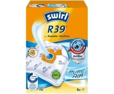 Dulkių siurblio maišeliai Swirl® R 39 MicroPor® Plus Žalias, 4 vnt.
