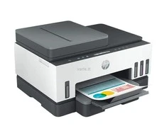 Hewlett Packard (HP) HP Smart Tank 750 AIO daugiafunkcis spausdintuvas Spausdintuvas - A4 spalvotas rašalinis, spausdinimas / kopijavimas / nuskaitymas, automatinis dvipusis spausdinimas, WiFi, 15 psl./min., 400–800 puslapių per mėnesį