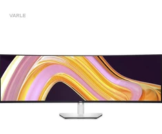Monitorius Dell U4924DW 49", Juodos/Sidabrinės spalvos