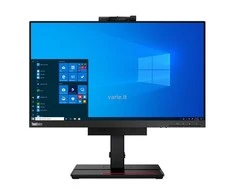 Monitorius Lenovo ThinkCentre Tiny-in-One 24 (Gen 4) 23,8 ", Jutiklinis ekranas, IPS, 1920 x 1080, 16:9, 4 ms, 250 cd/m², Integruotas garsiakalbis (-ai), Juodas, 1080p kamera su dviguba mikrofonas VOIP, LED indikatorius, 60 Hz, HAS