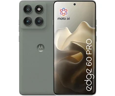 Išmanusis telefonas Motorola Edge 60 Pro (5G) 6.7'', 12/512GB, 6000 mAh, IP68, eSIM, Žalsvai pilkas