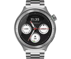 Motorola Moto Watch 3.63 cm (1.43") OLED 47 mm Digital Jutiklinis ekranas Sidabrinis GPS (satellite)