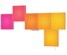 „Nanoleaf Blocks Big Squares“ pradinis rinkinys (6 panelės) | Daugiau nei 16 mln. spalvų