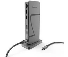 Hama Bazinė stotelė DOKINGAS USB4 „Connect2Office Speed“, USB-C, PD, 40 Gbit/s, 10 prievadų