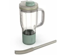Ninja BlendBoss Single Serve Cup with Lid, Stone Mint