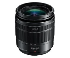 Objektyvas Panasonic Lumix Vario 12-60mm f/3.5-5.6 G Power OIS Asph be originalios dėžutės