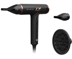 Plaukų džiovintuvas Rowenta HY8310F0 NANO | 1700 W | Number of temperature settings 3 | Diffuser nozzle | Juodas