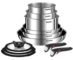 Puodų ir keptuvių rinkinys Tefal Ingenio Emotion, 11 dalių (L897SB74)