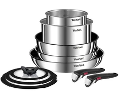 Puodų ir keptuvių rinkinys Tefal Ingenio Emotion, 10 dalių (L897AS74)