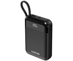 Išorinė baterija Canyon 10000mAh OnPower 104, Juodas
